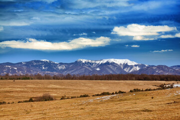 Fototapeta premium Mountain landscape in Autumn