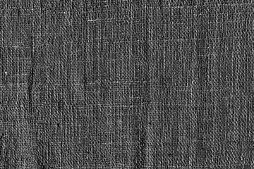 Dark grey cotton weave fabric texture