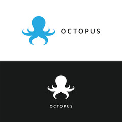 vector design octopus logo. logo template © Rezaalfarid204
