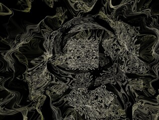 Imaginatory fractal background generated Image