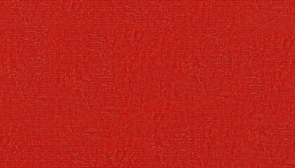 Fototapeta premium Detailed textured red carpet background. 3d render