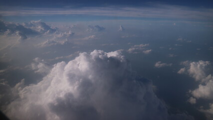 Fototapeta na wymiar view of clouds