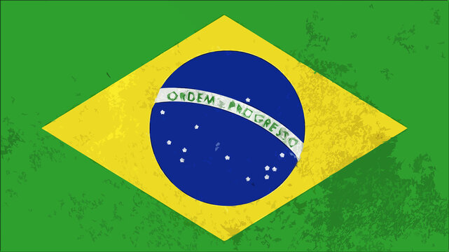 Bandera Brasil vector AI (EPS) y JPEG