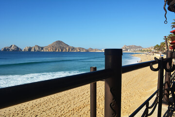 Cabo rocks at resort on the beach