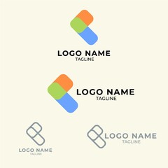 logo combination for business technology, construction, real estate, non-profit, computer, media, art, education, internet, network, consulting, product, retail, software developer, service industry. 