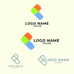 logo combination for business technology, construction, real estate, non-profit, computer, media, art, education, internet, network, consulting, product, retail, software developer, service industry. 