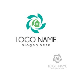 logo combination for business technology, construction, real estate, non-profit, computer, media, art, education, internet, network, consulting, product, retail, software developer, service industry. 
