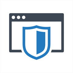 Safe Payment Icon, vector and glyph