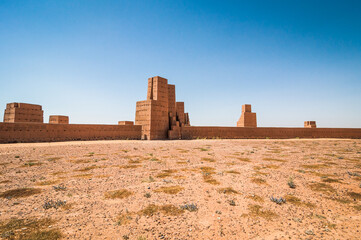 Erfoud, Morocco - April 15, 2015. Desert architecture Orion constellation by Hannsjorg Voth