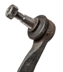 Ball joint on the lever of the car, part of the front suspension of the vehicle for repair and...