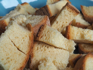 croutons of bread