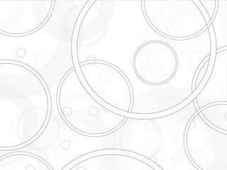 beautiful abstract circle background in new modern style grey and white color