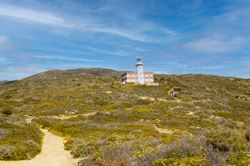 Fototapeta na wymiar lighthouse of the island of Giglio Grosseto