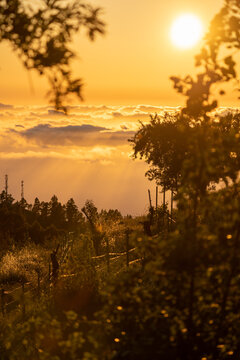 Wandern &uuml;ber den Wolken