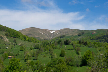 Obraz premium Mountain landscape in the summer