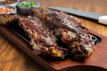 carne a la parrilla