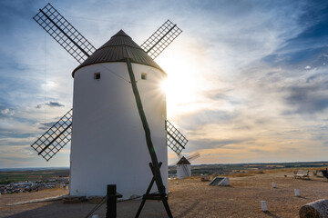 Molino de viento de don Quijote de la Mancha