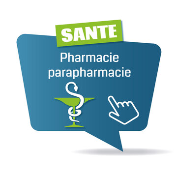 Logo pharmacie, parapharmacie.