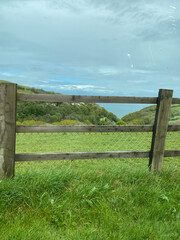 fence on the beach