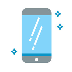 smart phone gadget vector icon design illustration
