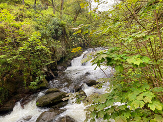waterfall in the River Lyn