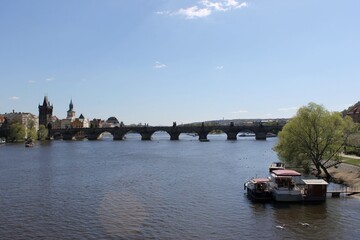 charles bridge in Prague, Czech republic