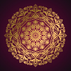 Mandala luxury background design