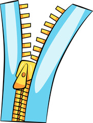 Illustration of a zip © Glifar