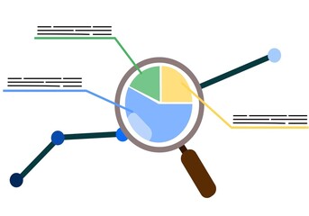 Market Analysis illustration icon