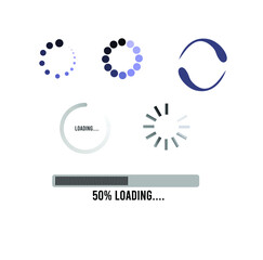 Defferent type of Loading Icon.