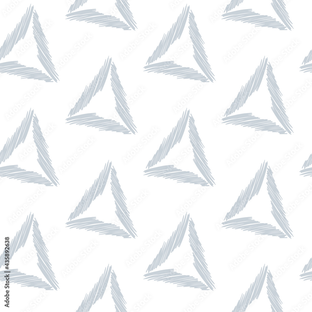 Poster pattern with simple shapes for your design.