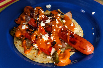 Chipotle Hot Dog Taco
