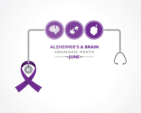 Alzheimer's and Brain Awareness Month observed in June. It is an irreversible, progressive brain disorder that slowly destroys memory and thinking skills.