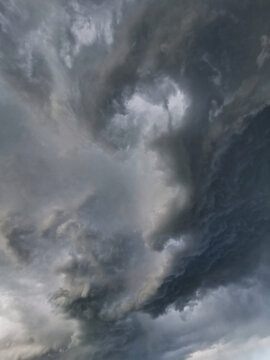 storm clouds timelapse over sky