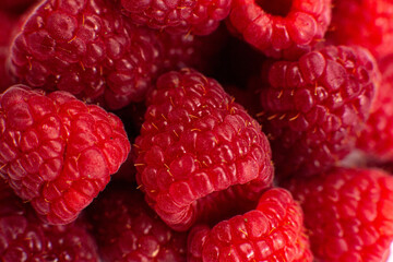 raspberry large macro photo texture