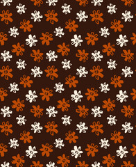 Seamless flower pattern, floral print.