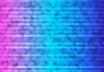 Abstract pink and blue gradient circle shape background. Vector illustration.