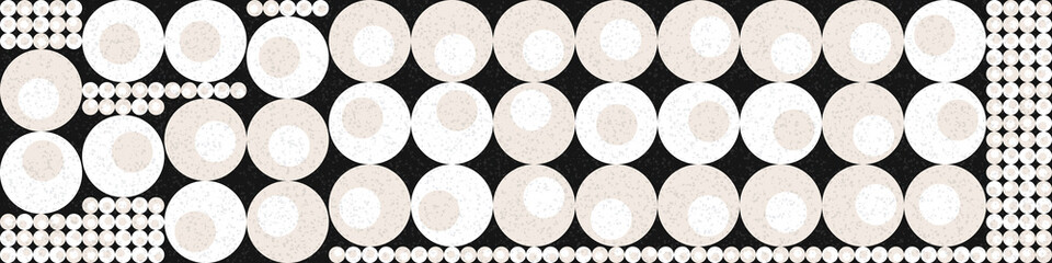 Abstract Geometric Pattern generative computational art illustration