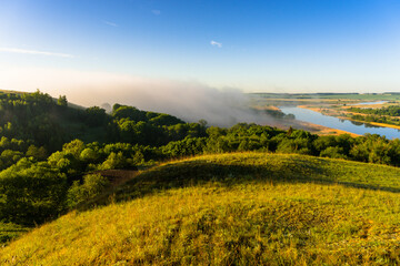 landscape with field