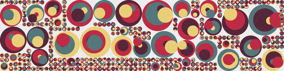 Abstract Geometric Pattern generative computational art illustration