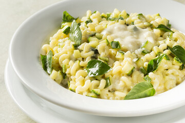 risotto with basil