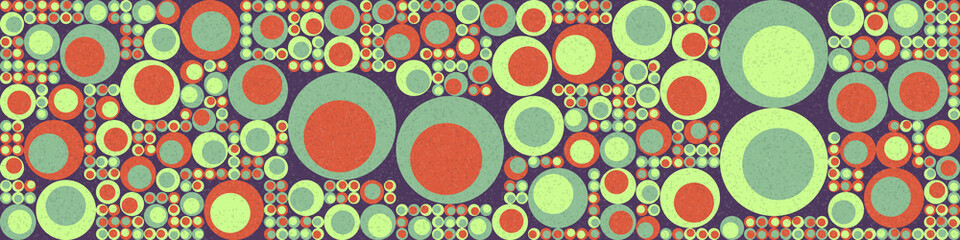 Abstract Geometric Pattern generative computational art illustration