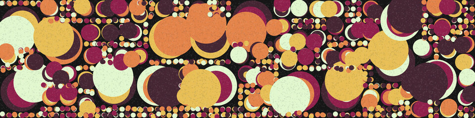 Abstract Geometric Pattern generative computational art illustration