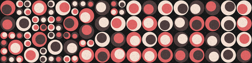 Abstract Geometric Pattern generative computational art illustration