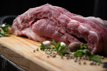 costillar de cerdo