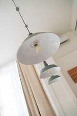 Fototapeta na wymiar interior electric light lamp modern design