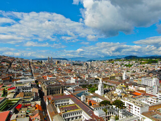 Quito capital city of Ecuador beautiful landscape