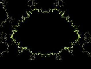 Imaginatory fractal background generated Image