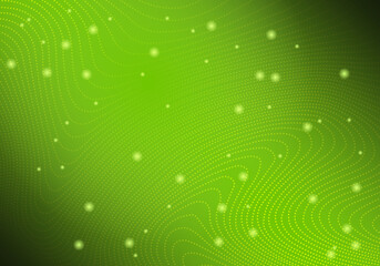 Green gradient blur red bubble background. Vector illustration.