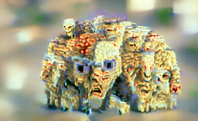 The brain's many occupants